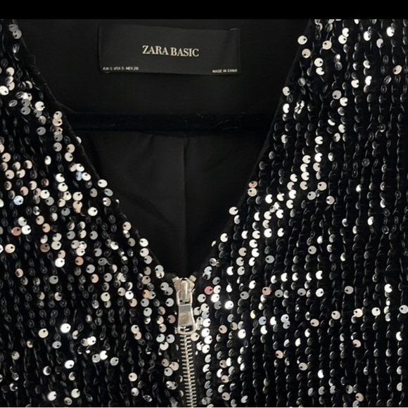 Zara sequin jacket S - Picture 3 of 3